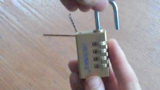 How To Pick a Brinks Number Lock [upl. by Venu531]