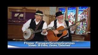 FLIPPER FLANAGANS FLAT FOOTED FOUR  GRUMPY GRAMPAS FUNDRAISERmp4 [upl. by Aratahs961]