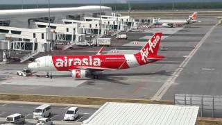 AirAsia pushback at klia2 [upl. by Telimay]