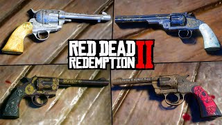 All GANG Members Weapons in Red Dead Redemption 2 [upl. by Kowalski132]