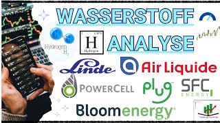 Wasserstoff AktienAnalyse Linde Air Liquide Bloom SFC Plug Power Powercell  Neuer Hype [upl. by Peale253]