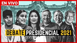 EN VIVO  DEBATE PRESIDENCIAL 2021  JNE [upl. by Ahsyia]