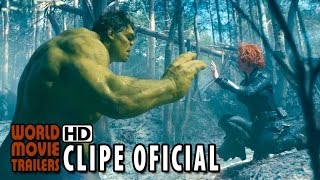 Vingadores Era de Ultron Clipe quotViúva Negra e Hulkquot 2015 HD [upl. by Rona]