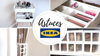 8 astuces de rangement spécial IKEA [upl. by Eindys]