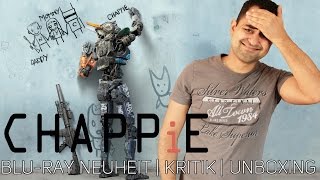 Chappie  Bluray Neuheit  Kritik  Steelbook  Unboxing [upl. by Vallie]