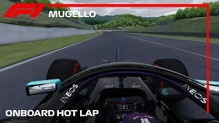 Lewis Hamiltons Pole lap recreation  Mugello 20  Mercedes W11 [upl. by Ansaev]