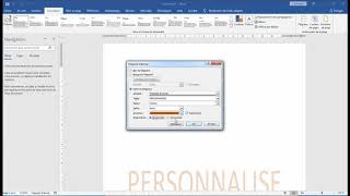 Comment insérer un filigrane personnalisé dans Word [upl. by Hna]