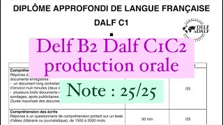 Delf B2 Dalf C1 C2 speaking ⭕️ explained by a Dalf C2 holder [upl. by Sisson]