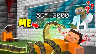 I Became SCP3000 quotThe Snakequot in MINECRAFT  Minecraft Trolling Video [upl. by Artemas380]