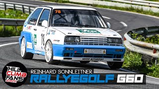 Classic VW Rallye Golf G60  Reini Sonnleitner  Hill Climb Gorjanci 2022 [upl. by Yehc]