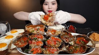 SUB알이 꽉찬 밥도둑 간장게장 먹방 리얼사운드 Soy Sauce Marinated Crabs Doenjangjjigae mukbang ASMR [upl. by Ayotnom354]