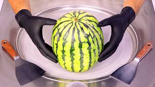 A very special way to make Watermelon Ice Cream  Unbelievable ASMR [upl. by Aramaj278]