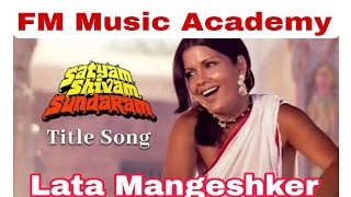 Satyam Shivan Sundaram  FM Music Academy  Lata Mangeshker  Imran Khan latamangeshkarsongs song [upl. by Anila]