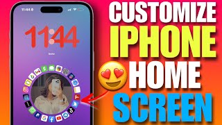 HOW TO CUSTOMIZE YOUR IPHONE WITH IOS 15  aesthetic home screen customization and new features [upl. by Yrrum]