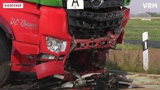 Tödlicher Unfall bei Riedstadt [upl. by Gruchot]