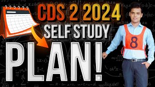 CDS 2 2024 Self Study Plan  NDA 2 2024 Self Study Plan No Coaching with cds journey [upl. by Llert]