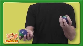 Basic Juggling Trick  Using two balls with two hands [upl. by Hermine]