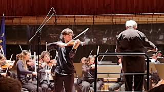 El violinista Eslovaco🇸🇰 Teo Gertler y la Orquesta Sinfónica Juvenil Nacional🇦🇷 José de San Martin [upl. by Deloria906]