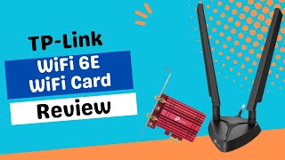 TPLink WiFi 6E AXE5400 PCIe WiFi Card Archer TXE75E Tri Band Wireless Adapter Review [upl. by Jenn]