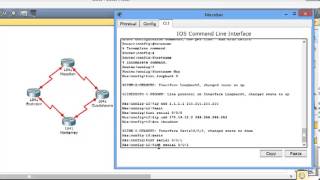 Practica PACKET TRACER  configurar ospf y loopback [upl. by Wane]