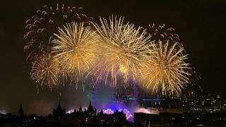 London New Years Fireworks 20122013  Full HD  1080P [upl. by Yerrok]