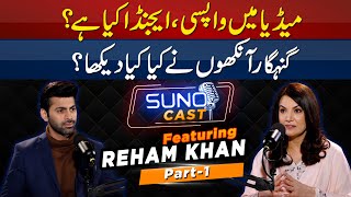 Reham Khan Exclusive Interview  Suno Cast Part 1 [upl. by Anneg14]