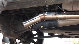 Navara Np300 Exhaust System Straight Flow [upl. by Natanoy844]