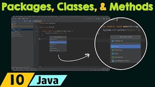 Java Packages Classes and Methods [upl. by Zerla]