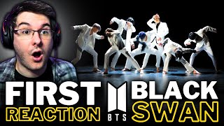 NON KPOP FAN REACTS TO BTS For The FIRST TIME  BTS 방탄소년단 BLACK SWAN REACTION [upl. by Ardnoet]