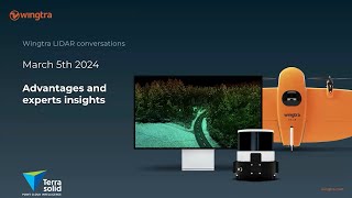 Highlights from Webinar Wingtra LIDAR  advantages and expert insights [upl. by Airad]