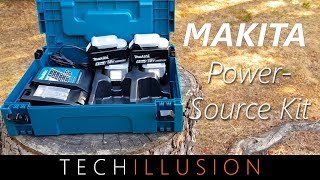 🛠MAKITA Power Source Kit 18V  Power Source Kit 18V 5Ah  Review amp Unboxing [upl. by Sirtimed]