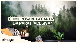 Come posare la carta da parati adesiva  bimago [upl. by Brill]