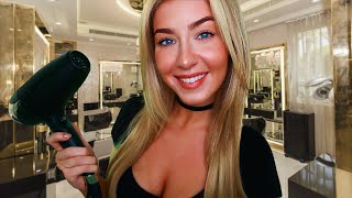 ASMR The Posh British Salon Experience  Hairdresser Roleplay [upl. by Francoise]