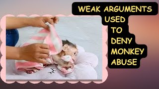 Common Responses Put Forward That Deny Baby Monkey Abuse [upl. by Eneirda]