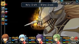 Trails of Azure  Arianrhod 7th Anguis Holy Craft Grand Cross  The Legend of Heroes Ao no Kiseki [upl. by Rednirah]