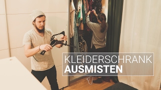 Kleiderschrank ausmisten  VLOG [upl. by Ahseral668]