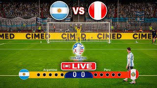 🔴PENAL EN VIVO Argentina – Perú  Copa América 2024  El partido ya está en vivo [upl. by Hiltner55]