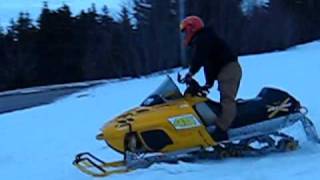 Rare 1976 SkiDoo SnoPro Motor Reviewed by Greg Spaulding [upl. by Gabbie]