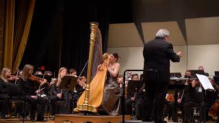 R Glière Concerto for Harp and Orchestra in Eflat Major Op 74 [upl. by Hael]