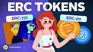 What are ERC Tokens ERC20 ERC721 Explained For Beginners [upl. by Mrots]