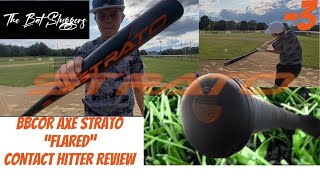 2023 Axe Strato ‘flared’ BBCOR Review  The Bat Sluggers [upl. by Nohj]