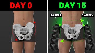 The Best Weight Training Exercises To Fix Lateral Pelvic Tilt asymmetrical hips [upl. by Ahsiemac865]