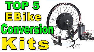 TOP 5 Best EBike Conversion Kits Review 2024 [upl. by Mccullough445]