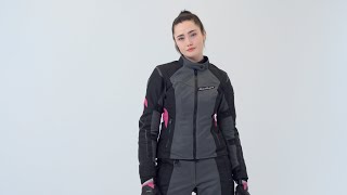 SHIMA Rush 20 Vented Lady  Motorcycle Jacket [upl. by Hawk526]