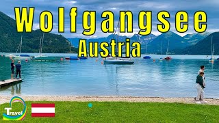 WOLFGANGSEE Austria Walking Tour One of the Largest Lakes in Austria [upl. by Bough]