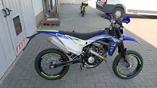 125 4t SMRS Factory Sherco da Motor Bike Fontanellato PR [upl. by Uda]