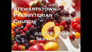 Stewartstown Presbyterian Church July 2024 Outdoor Service [upl. by Gris]