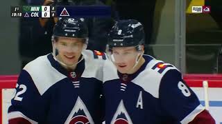 Artturi Lehkonen 10 vs Minnesota [upl. by Lewie760]