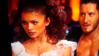 Zendaya and val dances the pasodoble [upl. by Onig293]