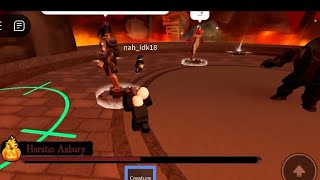 Headless Horseman Boss Battle in The Haunt event  Roblox  Event  lollyfannu276 [upl. by Idihc]